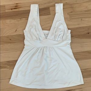 NWT Susana Monaco white tank top